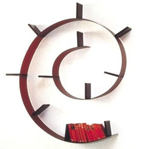 Kartell BOOKWORM flexible bookshelf