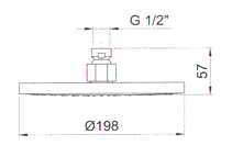 Fantini 9230-8008 Suihkup��t