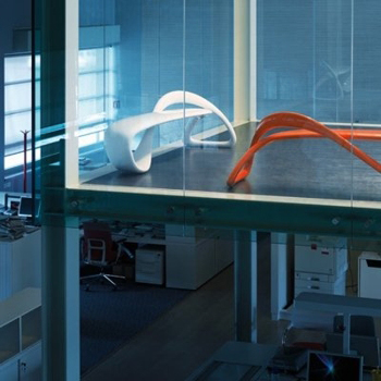 Kundalini E-TURN sculptural bench