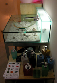 Pesuallas, Kylpyhuone